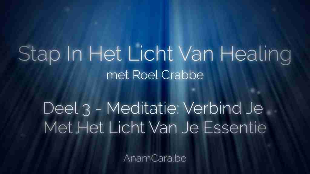 Dark blue background with light rays and white text in